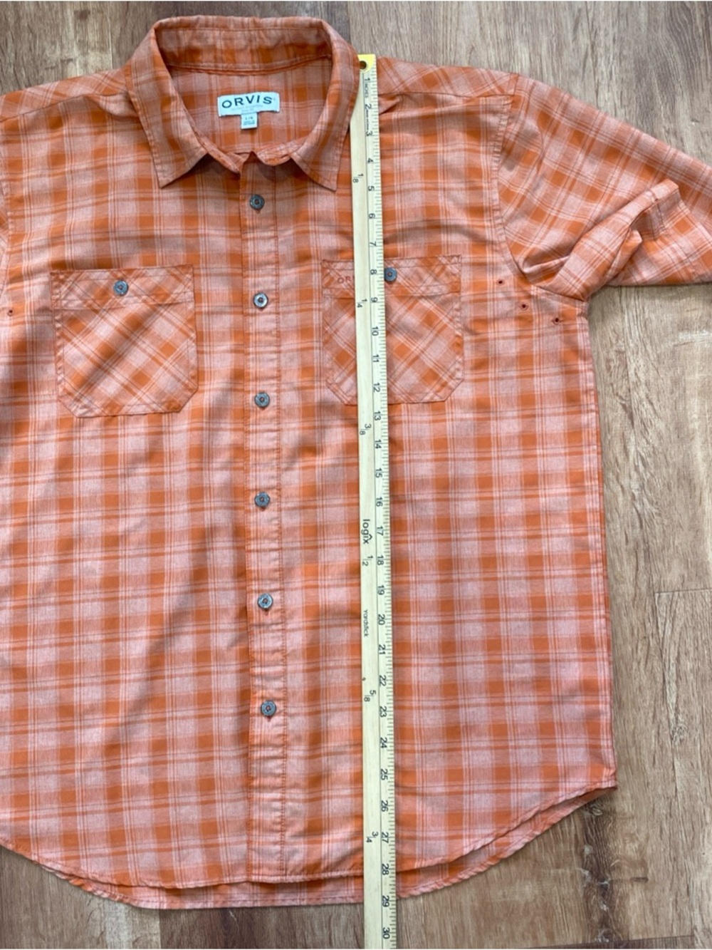 Lot 2 ORVIS Tech Work Shirt Mens Large Button Up Short Sleeve Polyester - Picture 3 of 15